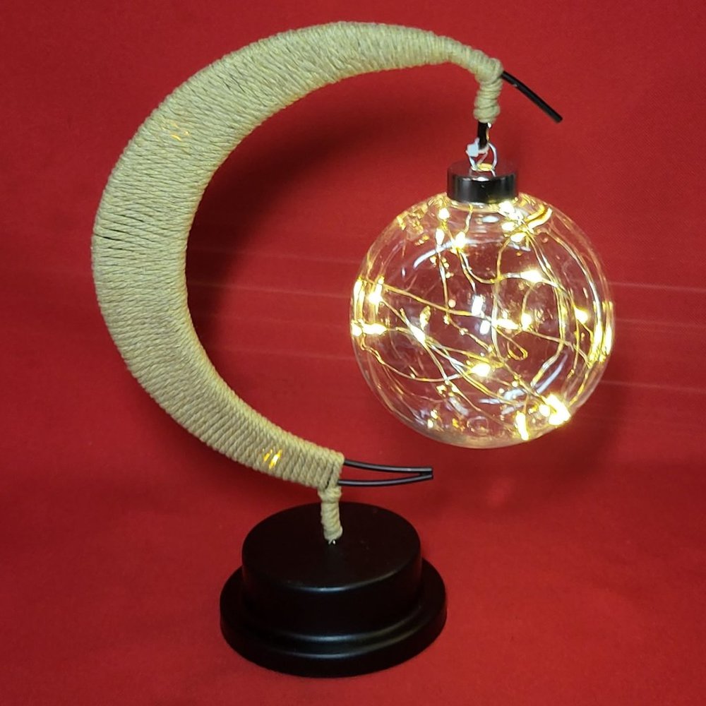 LED Hanging Moon Table Lamp Lunar Night Light
